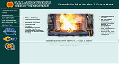 Desktop Screenshot of all-sourceheattreating.com