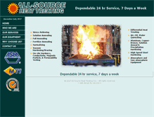 Tablet Screenshot of all-sourceheattreating.com